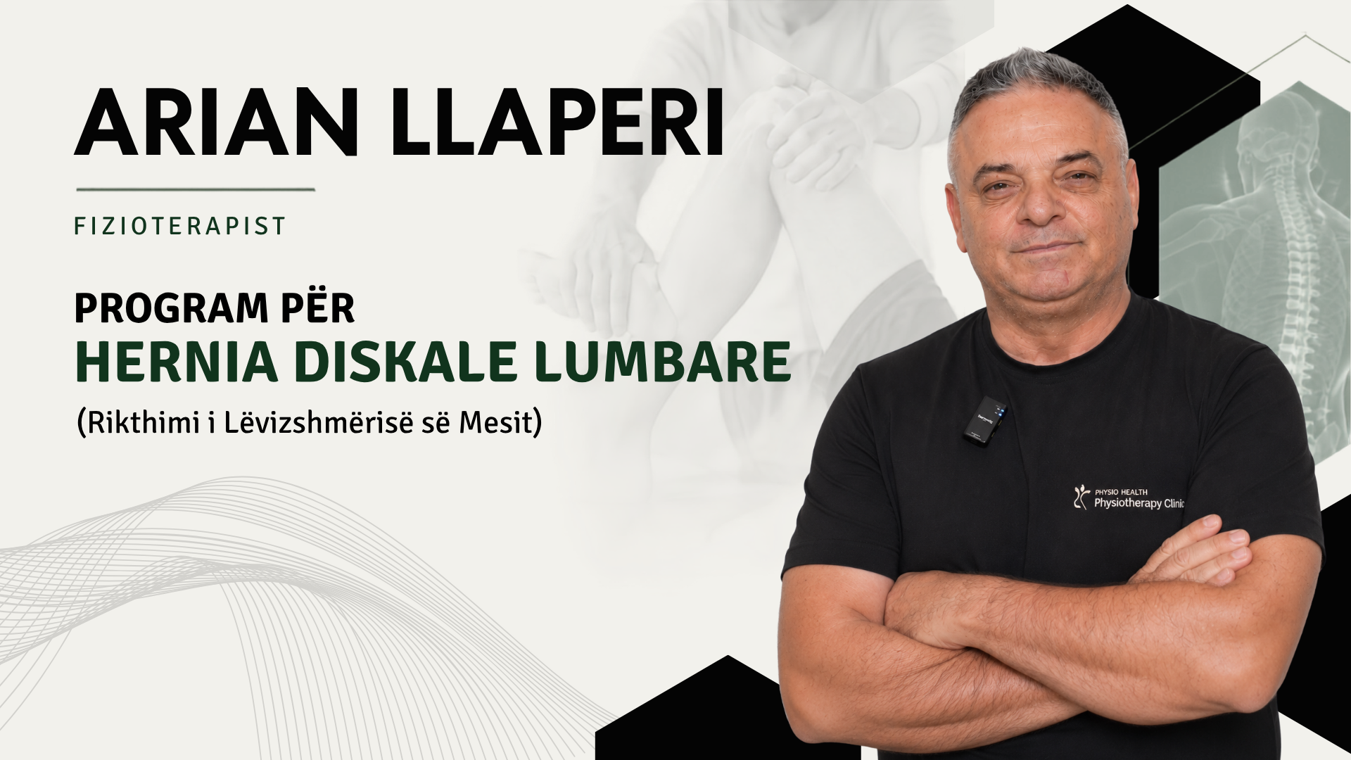 Lumbar disc hernia (restoring waist mobility)